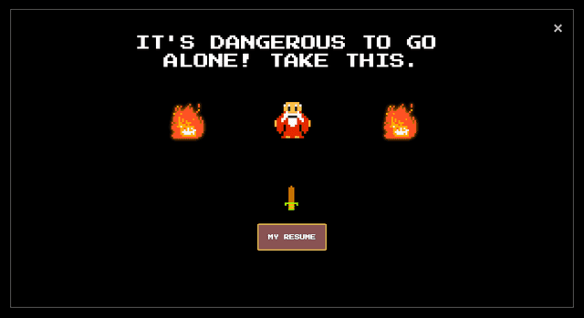 preview of the exit intent modal