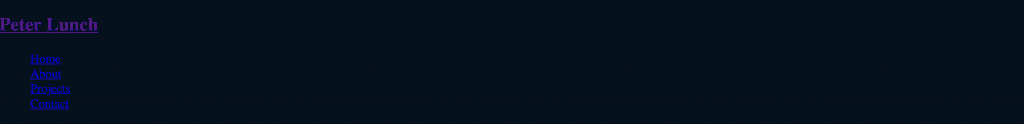 Sticky Navbar black with ugly links