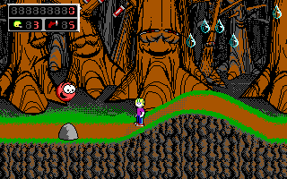 Commander Keen screen shot from the original game